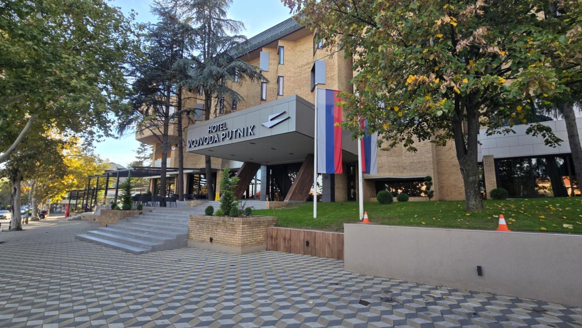 Hotel Vojvoda Putnik Vranje Esterno foto